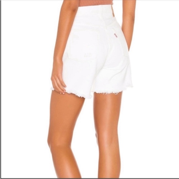 Levi’s 501 Denim Shorts - Mid Length - Picture 3 of 7